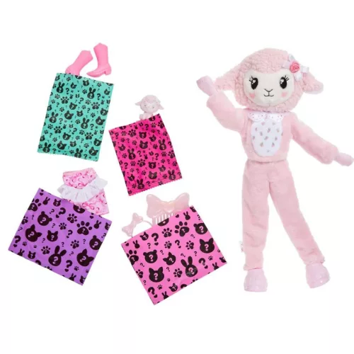 Barbie Cutie Reveal bárány jelmezes meglepetés baba