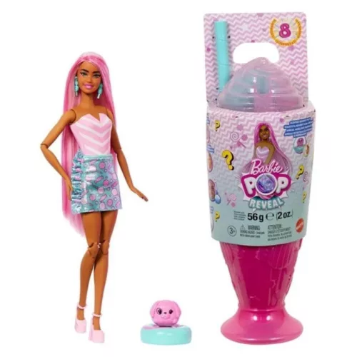 Barbie Pop Reveal játékszett – Illatos shaker sorozat (pink)