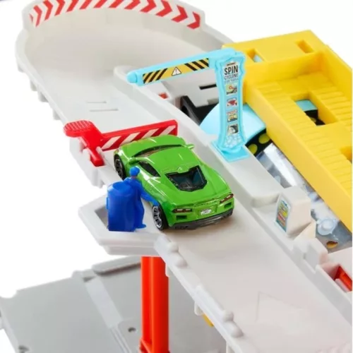 Matchbox Forgószél Autómosó pályaszett