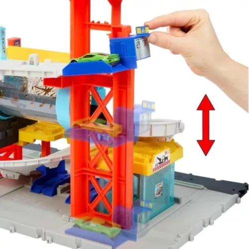 Matchbox Forgószél Autómosó pályaszett