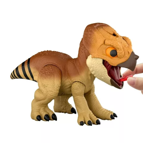 Jurassic World Újjászületés – Aquilops Dolores interaktív dinó játékfigura