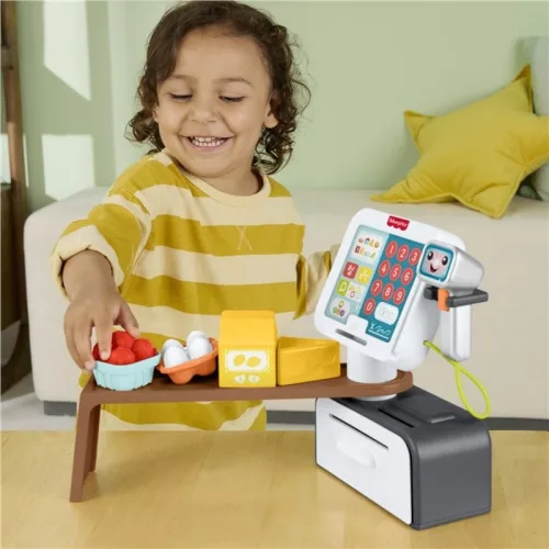 Fisher-Price Kacagj és fejlődj! interaktív bébijáték – Pénztárgép