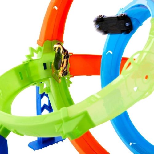 Hot Wheels Stunt Tracks Gyorsindító Ciklon pályaszett