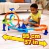 Hot Wheels Stunt Tracks Gyorsindító Ciklon pályaszett