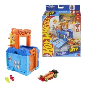 Hot Wheels City Dine & Go Drive-Thru autós étterem pályaszett