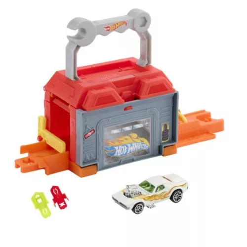 Hot Wheels City Repair & Go Auto Shop szervizműhely pályaszett
