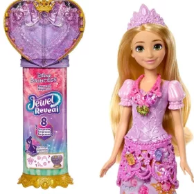 Disney Hercegnők – Jewel Reveal Csupaszív meglepetés baba – Aranyhaj