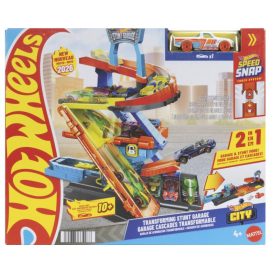 Hot Wheels City Átalakítható Kaszkadőr Garázs