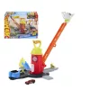 Hot Wheels City Szuper Tűzoltóállomás Mentőakció pályaszett