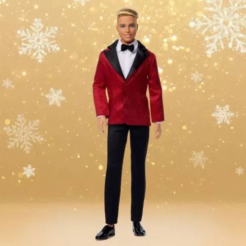 Barbie Signature 2026 ünnepi divatbaba – Ken