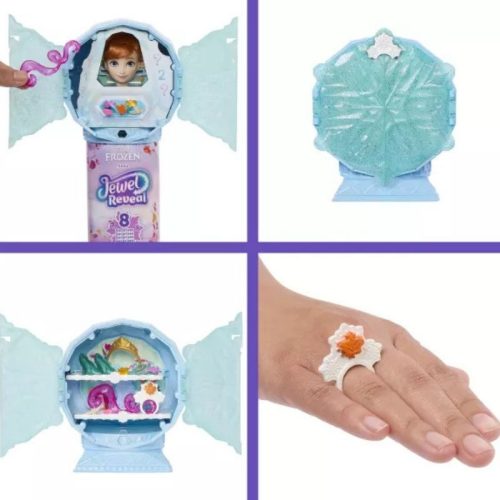 Disney Jégvarázs Jégkristály Meglepetés baba – Anna