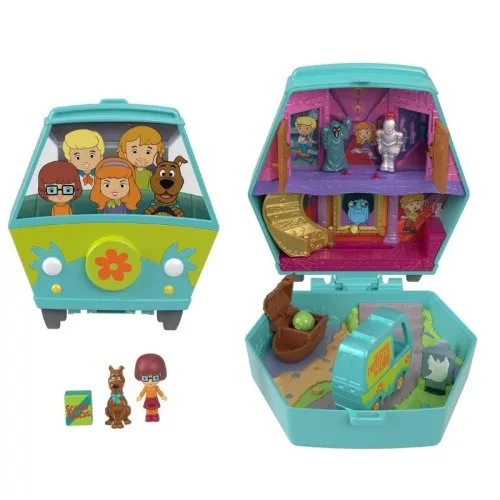 Polly Pocket Scooby-Doo Csodajárgány játékszett