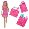 Barbie Rise & Surprise Pet birthday meglepetés szett csúszdával