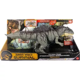 Jurassic World Kolosszális Támadó Giganotosaurus dinoszaurusz figura