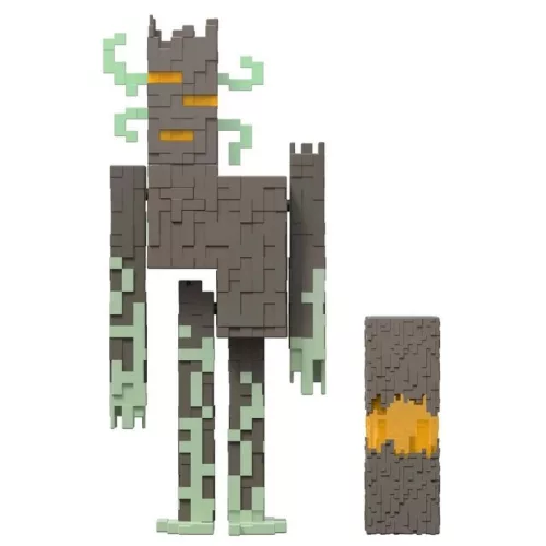 Minecraft The Creaking figura hanggal és fénnyel