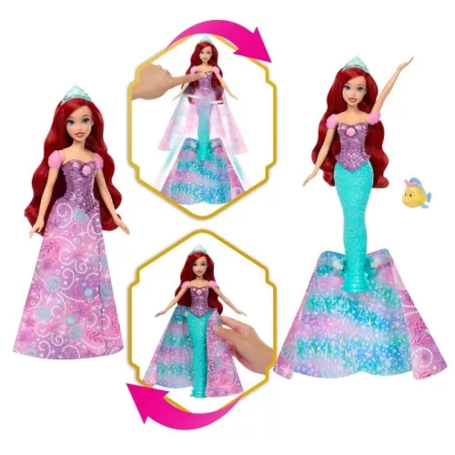 Disney Hercegnők – Mesés átváltozás Ariel baba
