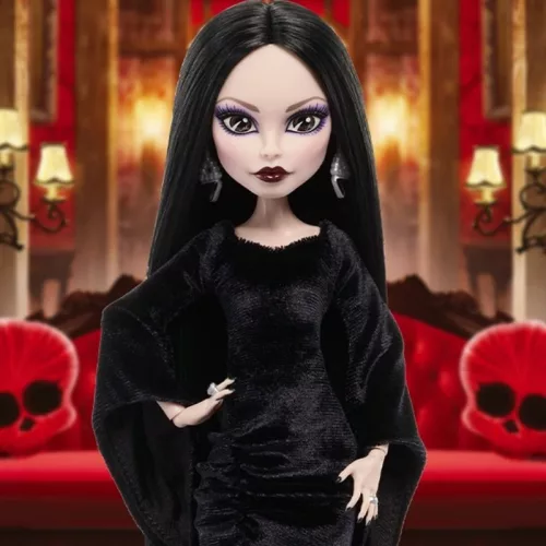 Monster High x Wednesday Morticia Addams gyűjtői baba