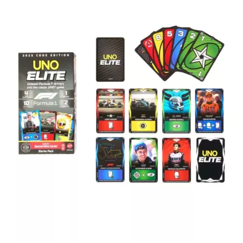 UNO Elite Formula 1 kártyajáték