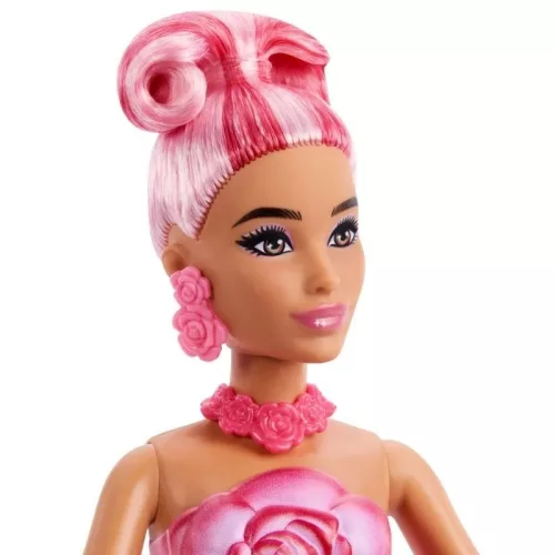 Barbie Petal Pop Virágvarázs meglepetés baba – Rózsa