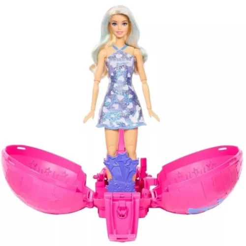 Barbie Roll & Reveal popsztár baba kiegészítőkkel