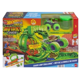 Hot Wheels Monster Trucks Mutant Chaos slimehurok pályaszett