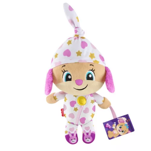Fisher-Price Kacagj és Fejlődj - Szép álmokat Kutyushugi zenélő bébijáték