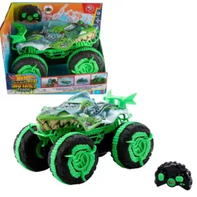 Hot Wheels Monster Trucks távirányítós kétéltű Great Bite – 1:15