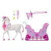 Barbie Diótörő: Édességek Földje – paripa és szán játékszett