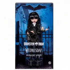 Monster High x Wednesday Addams gyűjtői baba