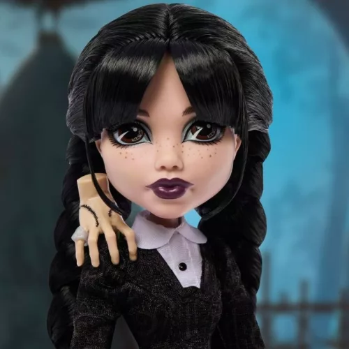 Monster High x Wednesday Addams gyűjtői baba