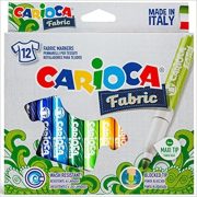 Carioca Cromatex textil filctoll 12 db-os
