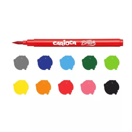 Carioca Super Brush ecsetes filctoll készlet (10 db)