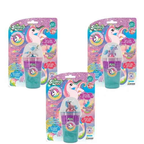 Joker Unikornis Slimy pohárban (többféle)