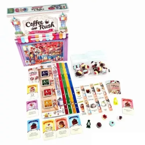 Coffee Rush – Hab a tortán kiegészítő társasjáték