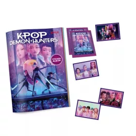 K-Pop Demon Hunters matricaalbum 2 csomaggal – K-Pop Demon Hunters