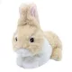 Keeleco Világosbarna nyuszi plüss figura (18 cm)