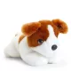 Keeleco fekvő plüss kutya (25 cm) – Jack Russel