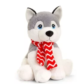 Keeleco Husky plüss figura sállal (25 cm)