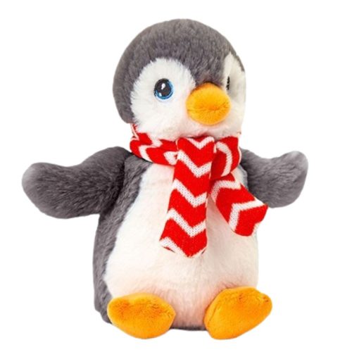 Keeleco Pingvin plüss figura sállal (25cm)