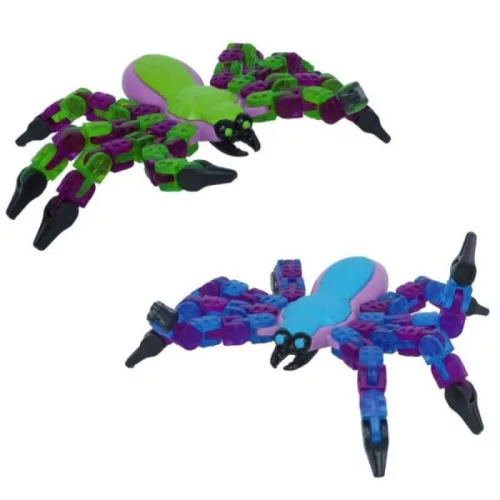 Klixx Creaturez pók játékfigura