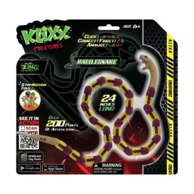 Klixx Creaturez csörgőkígyó játékfigura