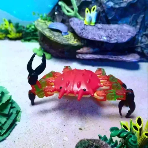 Klixx Creaturez rák játékfigura