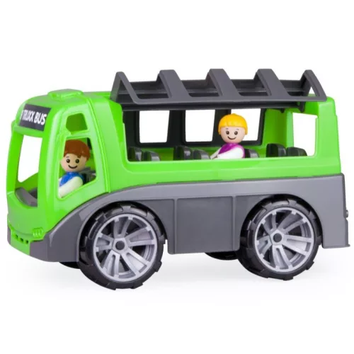 Lena Truxx Zöld busz két figurával (28 cm)