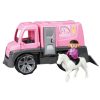 Lena Truxx Rózsaszín lószállító játékfigurákkal