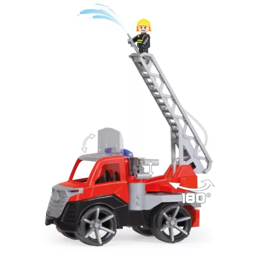 Lena Truxx2 Tűzoltóautó létrával és figurával