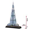 CubicFun L133 3D Puzzle LED világítással - Burj Khalifa (136 db)