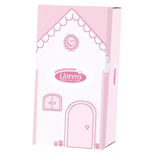 Llorens Júlia síró baba kapucnis felsőben (42 cm)
