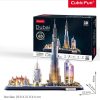 CubicFun L523 3D puzzle LED világítással - Dubai (182 db)