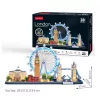 CubicFun City Line 3D puzzle LED világítással - London (186 db)