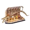 CubicFun 3D LED-es puzzle – Kék bálna csontváz, Natural Museum sorozat, 222 db
